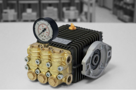 Насос высокого давления WHY 1520 (манометр + опоры) 