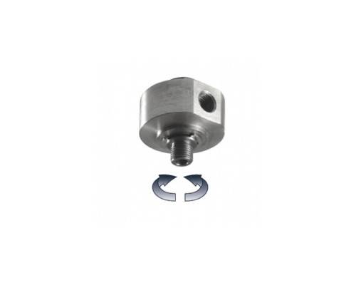 Поворотное соединение 90°, 250 бар 3/8"M-3/8"F Поворотное соединение 90°, 250 бар 3/8"M-3/8"F
