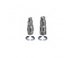 Поворотное соединение G3/8M-G3/8F, Nicel