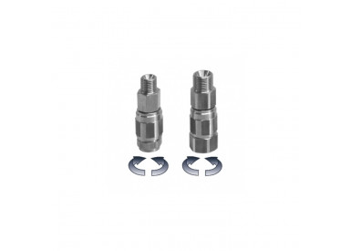 Поворотное соединение G3/8M-G3/8F, Nicel