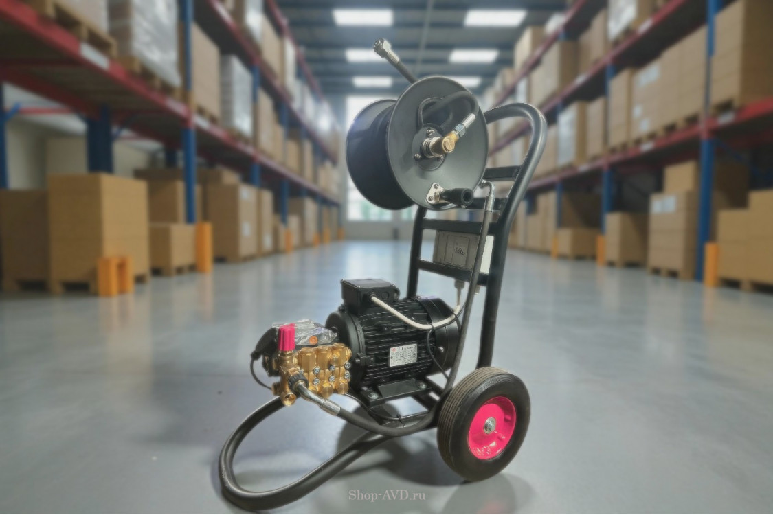   АВД Тритон AR 15/200 TS 5.5 ( на тележке с барабаном, электрика с теплозащитой)