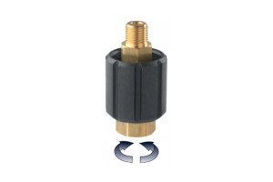 Поворотное соединение 1/4"M-1/4"F 350 бар Viton
