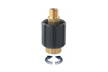 Поворотное соединение 1/4"M-1/4"F 350 бар Viton