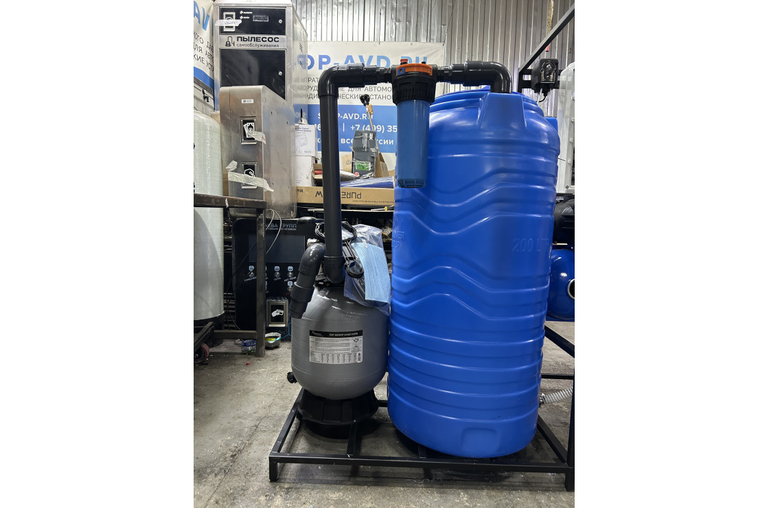 Автомоечный комплекс АМК 2/200 PRO на 2 поста