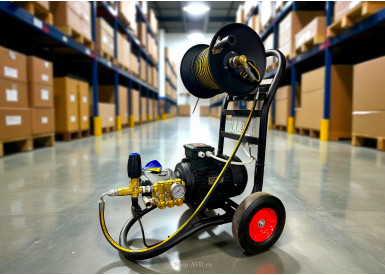 АВД Тритон AR 15/20 VRT 5.5 T (на тележке с барабаном, электрика с термозащитой )