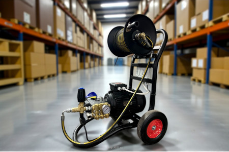 АВД Тритон AR 15/20 VRT 5.5 T (на тележке с барабаном, электрика с термозащитой )