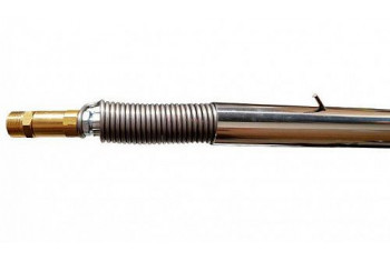 Консоль поворотная изогнутая н/ж 1800мм 22x1,5ш-ш