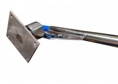 Консоль поворотная с наклоном (10гр) н/ж 2000мм