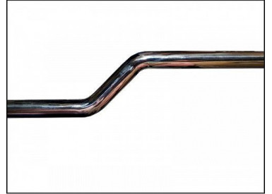 Консоль поворотная изогнутая н/ж 1800мм 22x1,5ш-ш