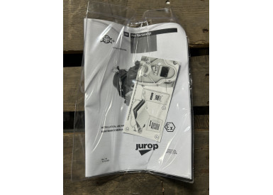 Насос вакуумный JUROP PNR 124 D ATEX. (левое вращение, ручной клапан)