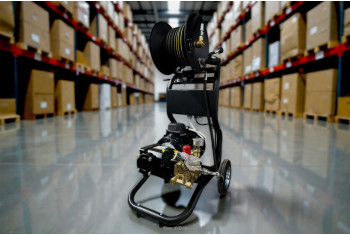 АВД ТРИТОН H 15/200 TS 5.5 N (на тележке, манометр, катушка, электрика с теплозащитой)