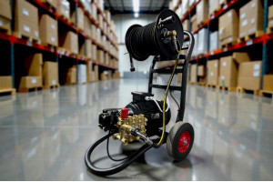 АВД Тритон H 15/200 TS 5.5 T (на тележке, с барабаном, электрика с теплозащитой)