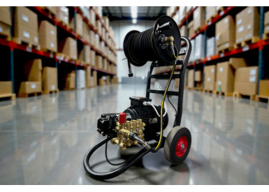 АВД Тритон H 15/200 TS 5.5 T (на тележке, с барабаном, электрика с теплозащитой)