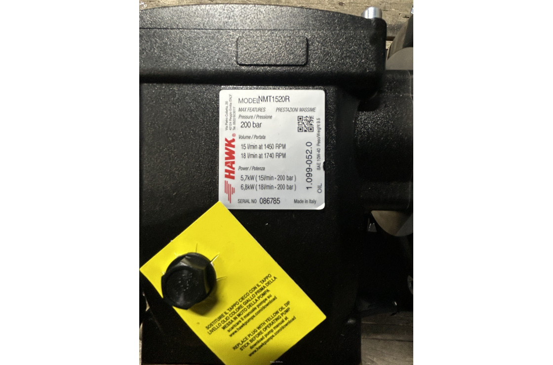 АВД ТРИТОН H 15/200 TS 5.5 N (на тележке, манометр, катушка, электрика с теплозащитой)