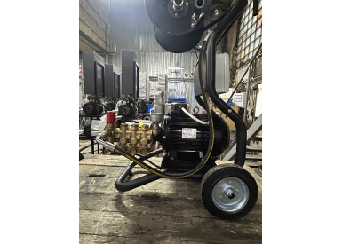 АВД ТРИТОН H 15/200 TS 5.5 N (на тележке, манометр, катушка, электрика с теплозащитой)