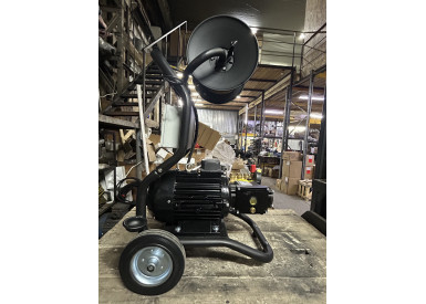 АВД ТРИТОН H 15/200 TS 5.5 N (на тележке, манометр, катушка, электрика с теплозащитой)