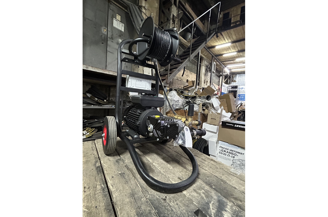 АВД Тритон T 11/250 T 3.0 ( на тележке, фильтр, сухой ход, электрика с теплозащитой, с катушкой)