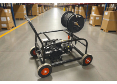 АВД Тритон T 30/300 T 12.5 ( тележка 4 колеса, барабан, манометр, электрика с теплозащитой)