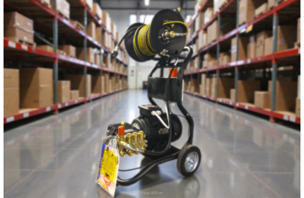 АВД Тритон B 15/200 TS 5.5 T ( на тележке, барабан, электрика с тёплозащитой)