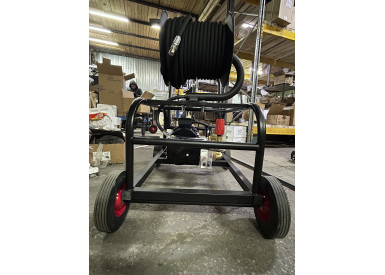 АВД Тритон T 30/300 T 12.5 ( тележка 4 колеса, барабан, манометр, электрика с теплозащитой)