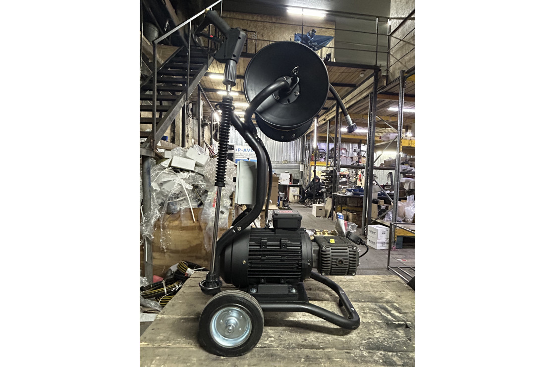 АВД Тритон B 15/200 TS 5.5 T ( на тележке, барабан, электрика с тёплозащитой)