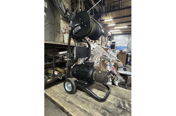 АВД Тритон B 15/200 TS 5.5 T ( на тележке, барабан, электрика с тёплозащитой)