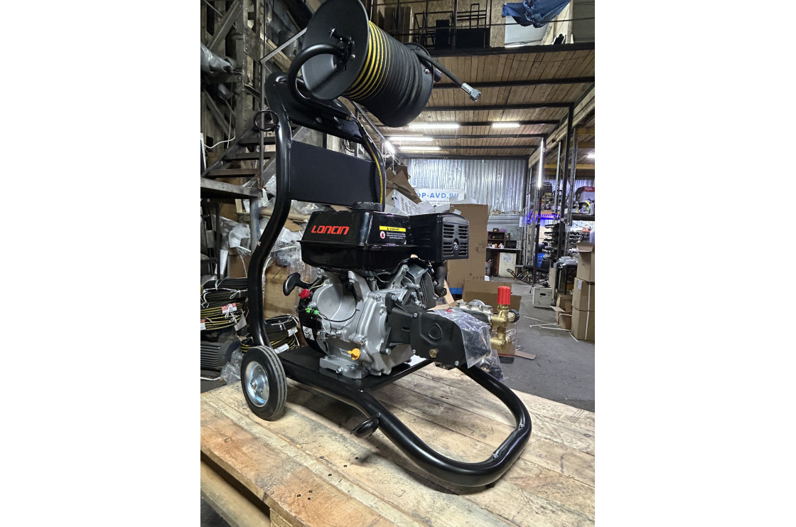 АВД Тритон AR 15/275 ВР 15.0 (на тележке, с катушкой, манометр)