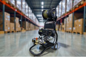 АВД Тритон AR 15/275 ВР 15.0 (на тележке, с катушкой, манометр)