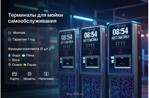 Комплект для СамоМойки + (5 функции)