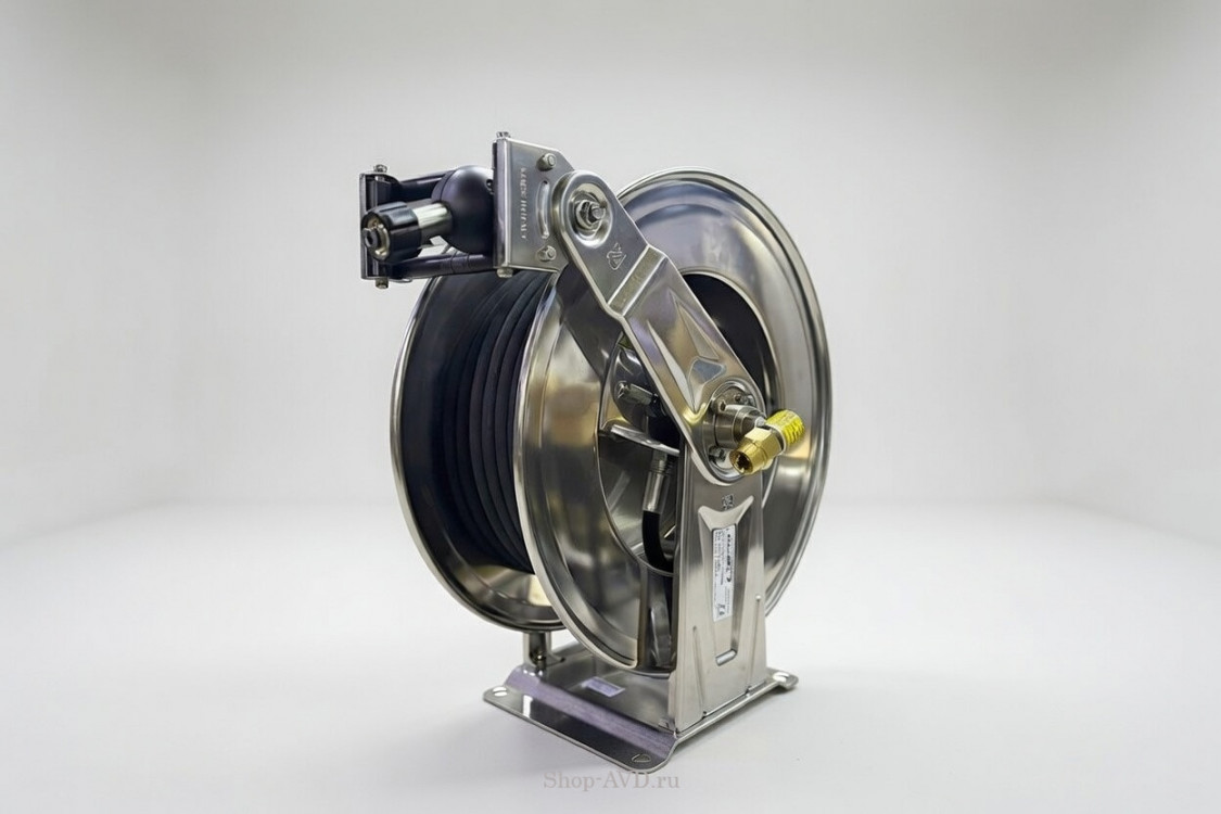 Инерционная катушка для шланга (20 метров, 22 × 1,5)