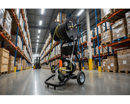 АВД Тритон Т 15/200 TS 5.5  (На тележке с барабаном, фильр, переходник)