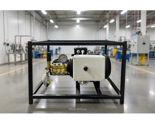 АВД Тритон Т 15/200 ВП 5.5 (на раме, манометр, электрика с теплозащитой)