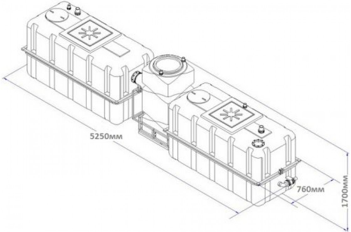 Поверхностный отстойник ПО-5