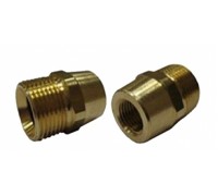 R+M Переходник 1/4внеш - 1/4внут, 400bar, латунь R+M Переходник 1/4внеш - 1/4внут, 400bar, латунь