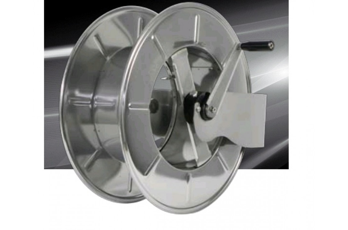 Барабан ручной для рукава 50м. 1/2 (кр.) 1/2ш.1/2ш. 200 бар