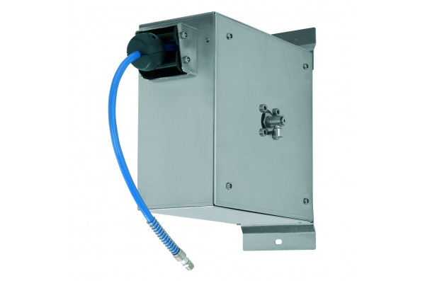 Барабан инерц. пневмо. дл. 10м 1/4 (нерж.) 1/4ш. 1/4ш 10 бар