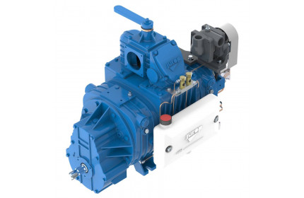 Насос вакуумный JUROP LC 420, 1300 об/мин, правое вращение, пневмоклапан с гидромотором