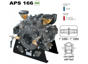 Насос мембранный Comet® серия APS 166 (163 л/мин; 50 бар); вал ВОМ 13/8