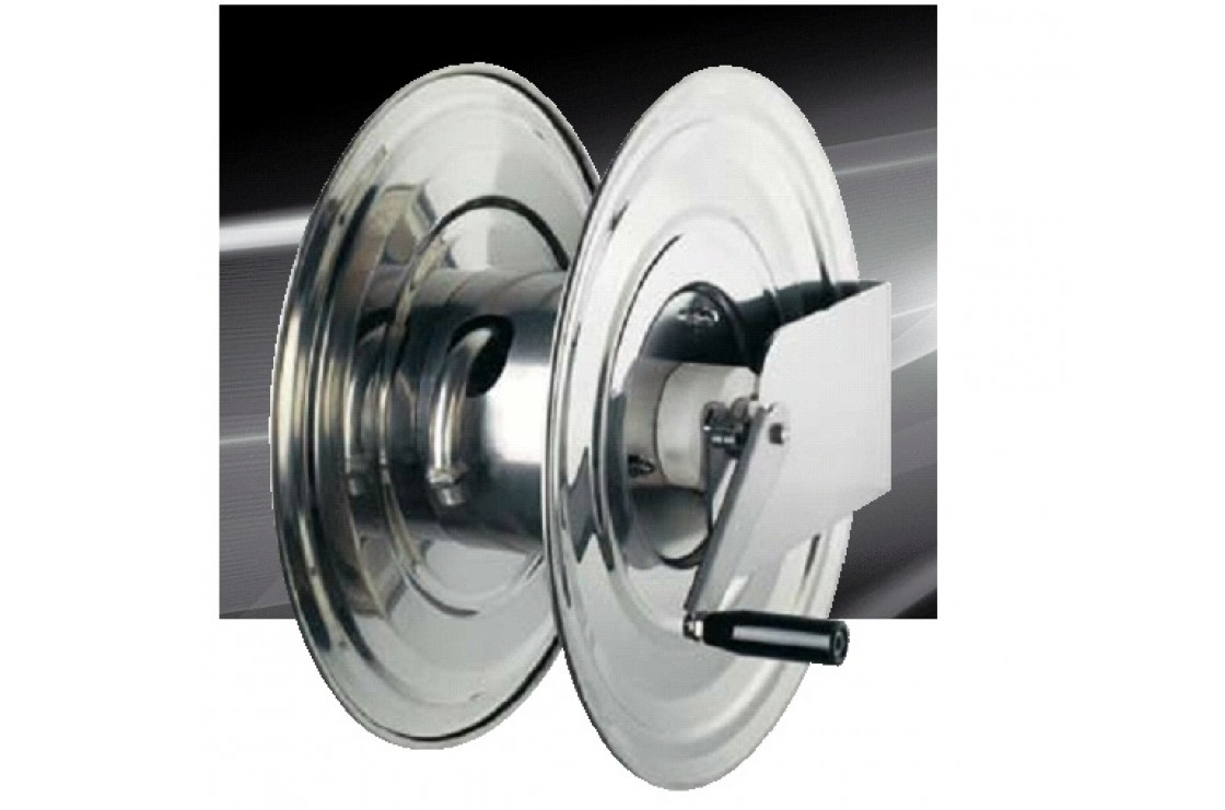 Барабан ручной для рукава 20м. 3/4 или 12м. 1 (нерж.)1ш.1ш. 20 бар