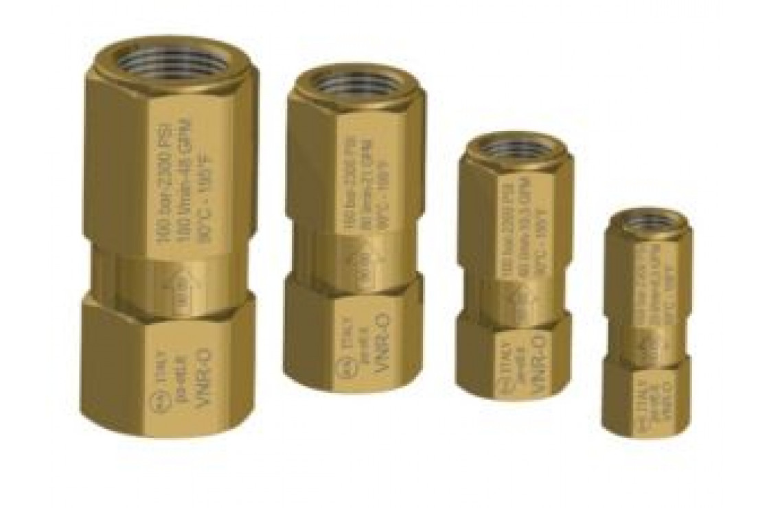 Обратный клапан VNR-O вход 3/4 г. выход 3/4 г.180 л/мин 160 бар латунь