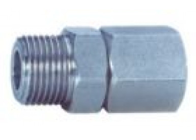 Поворотное устройство прямое SW 5 (нерж); 1/2ш-1/2г, 220 бар