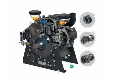 Насос Comet APS 61 c бенз. дв. Honda GX 270
