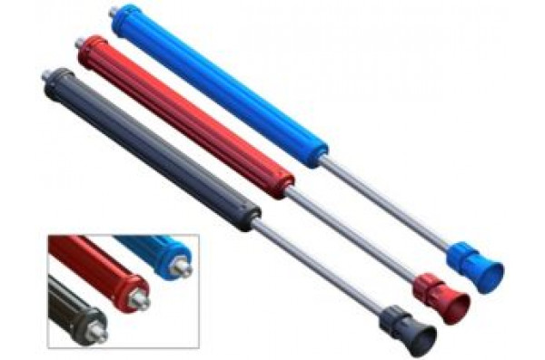 Удлинитель с термозащитой 1000 мм; ; синия защита вход 1/4ш; выход 1/4г. (нерж).