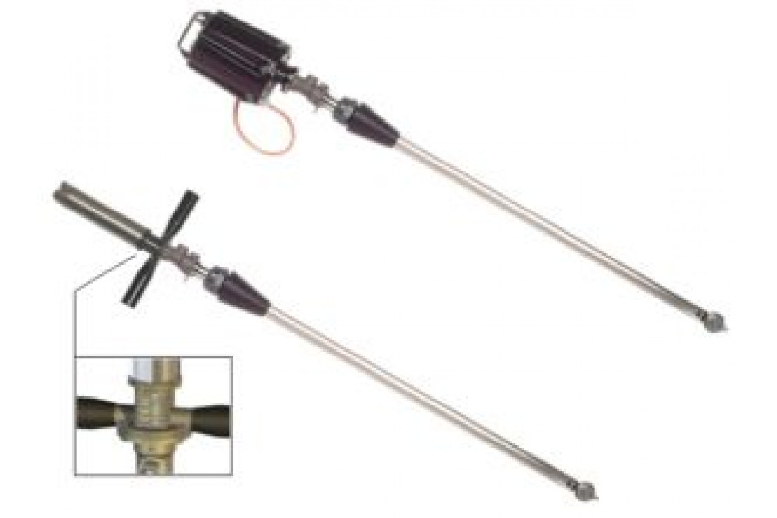 Насадка для мойки емкостей М63Е электропривод; 900мм; 16-40 л/мин; 90град.; 220В-24В.3/8 г.