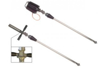 Насадка для мойки емкостей М63Е электропривод; 900мм; 16-40 л/мин; 90град.; 220В-24В.3/8 г.