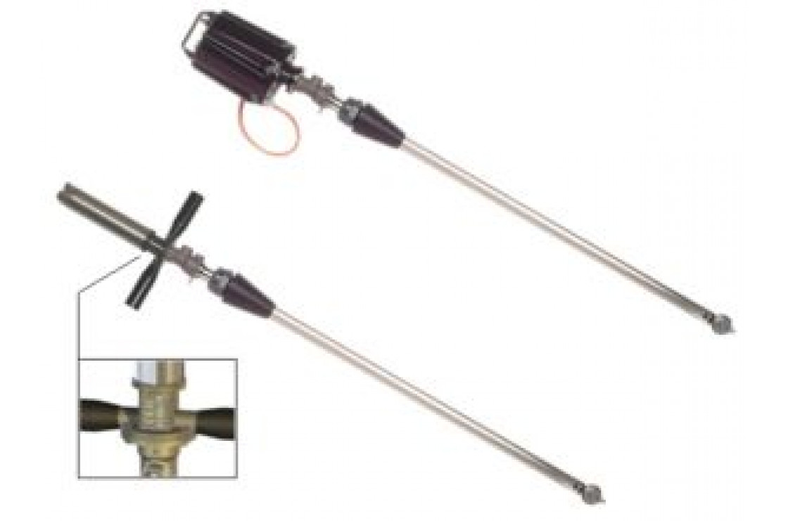 Насадка для мойки емкостей М63Е электропривод; 900мм; 16-40 л/мин; 90град.; 220В-24В.3/8 г.