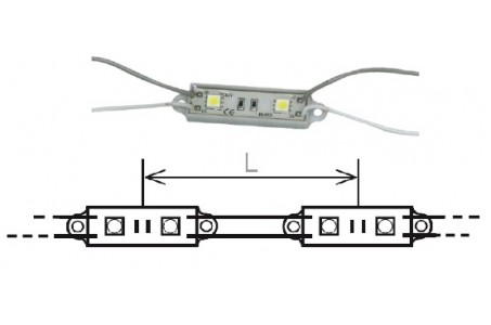 Подсветка форсункодержателей двойная светодиодная (за 1 метр)