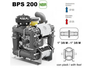 Насос мембранный Comet® серия ВPS200 (199 л/мин; 20 бар); вал ВОМ 13/8