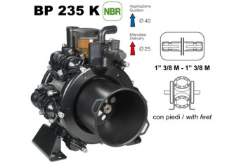 Насос мембранный Comet® серия ВP235 (222 л/мин; 20 бар); вал ВОМ 13/8