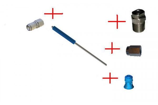 Удлинитель с термозащитой, форсункодержателем и форсункой 500 мм; вход ниппель ARS 178